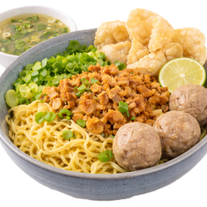 Mie Ayam Kuah Komplit
